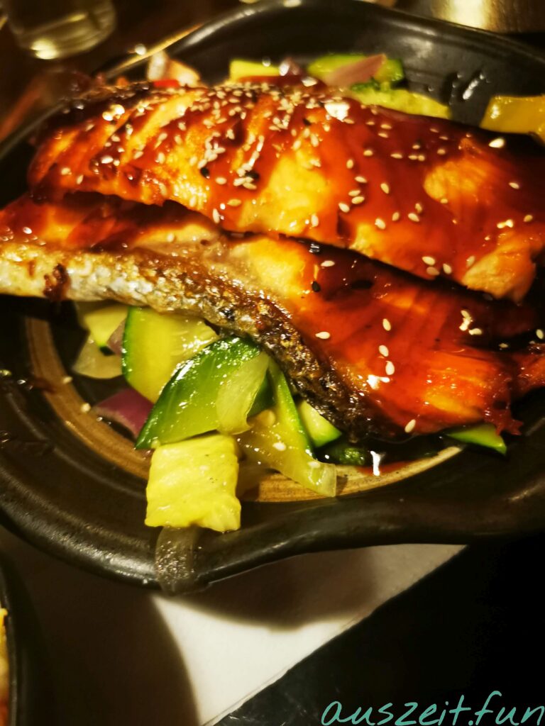 Lachs Teriyaki